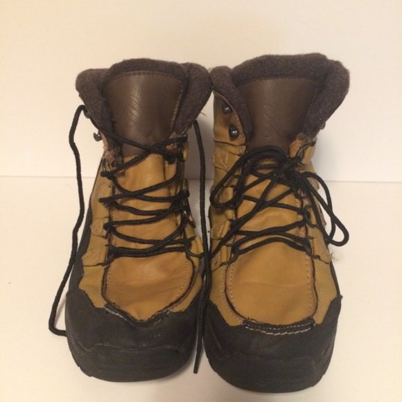 Banff Trail Boots Women's Size 8 Cognac Faux Fur Lining Waterproof - Picture 2 of 8